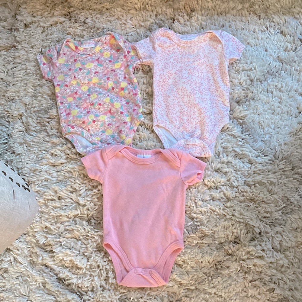 Laura Ashley Baby Onesie Bundle